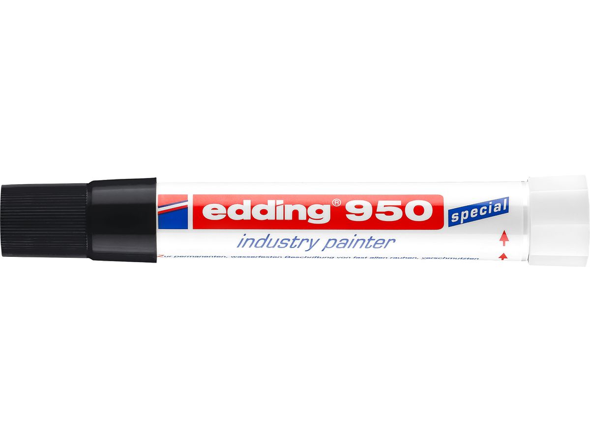 EDDING Industrial Marker 950 10mm 950-1 nero (4004764019649)