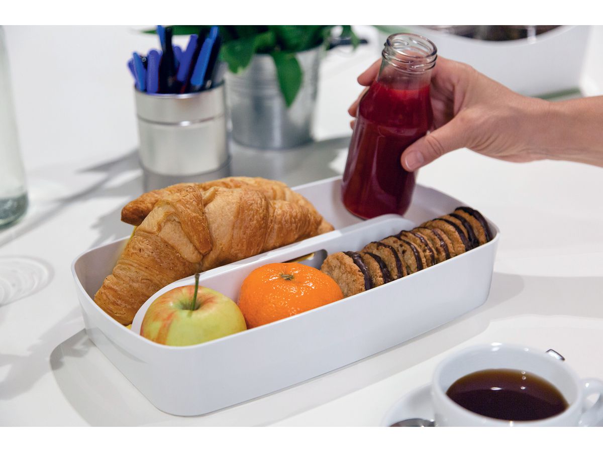 LEITZ MyBox Organizer S 53230001 poignée, blanc (4002432116638)