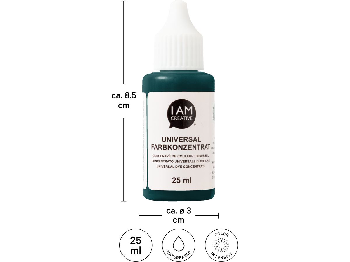 I AM CREATIVE Farbkonzentrat 25ml 2002.51 grün (7611983250912)