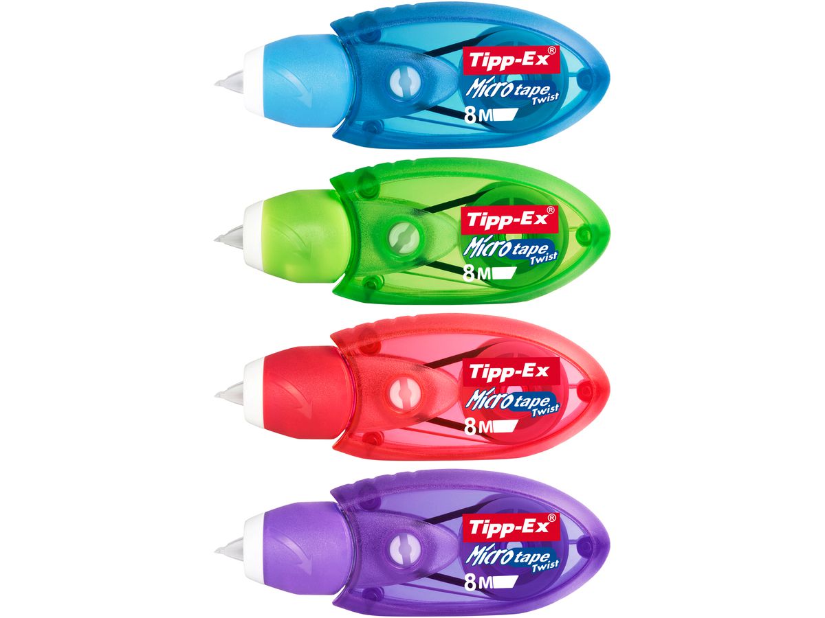 TIPP-EX Micro Tape Twist 5mmx8m 8706151 Korrekturroller ass. (0070330513945)