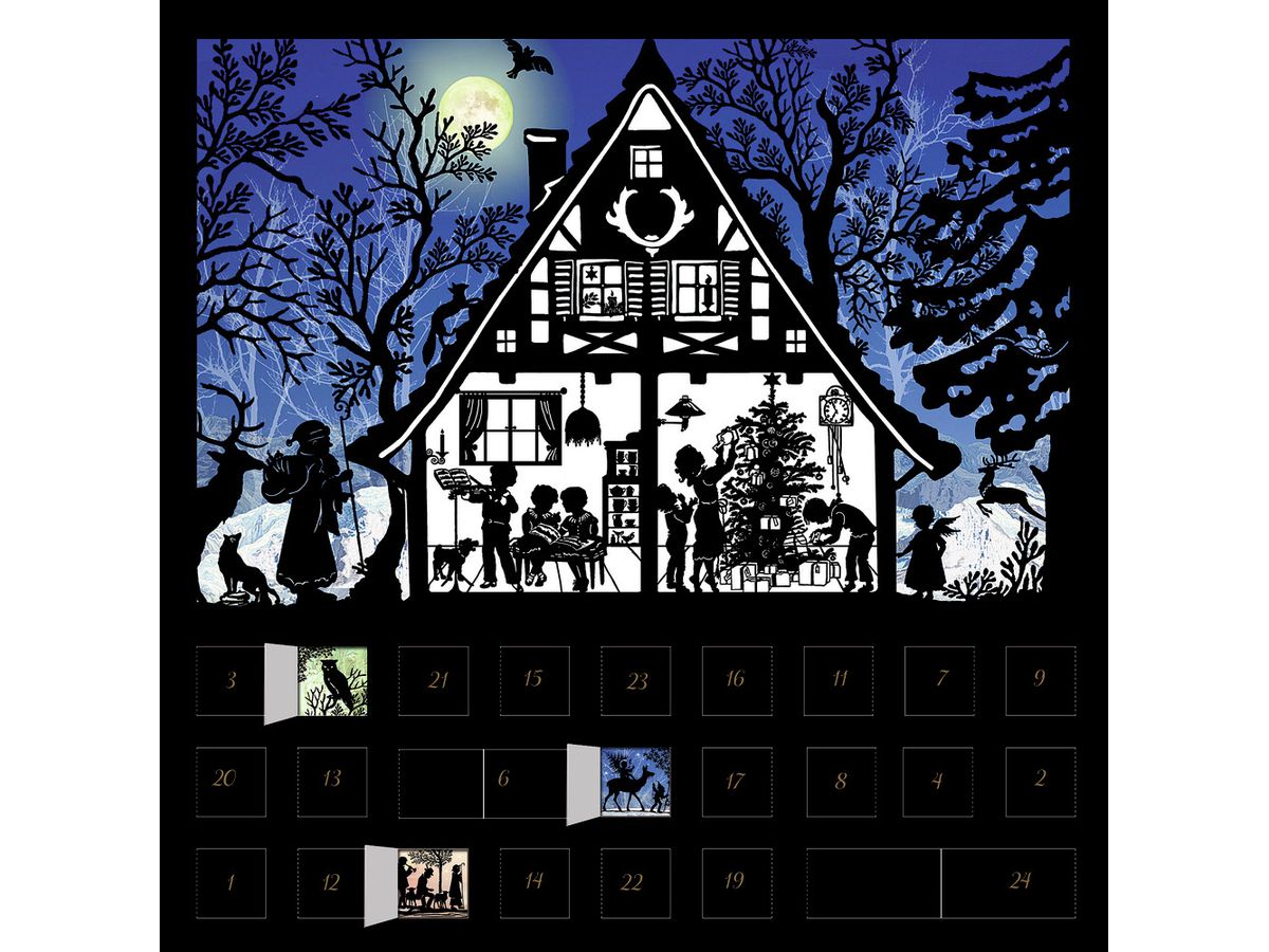 COPPENRATH Adventskalender 15x15cm 71811 Stille Nacht (4050003718118)