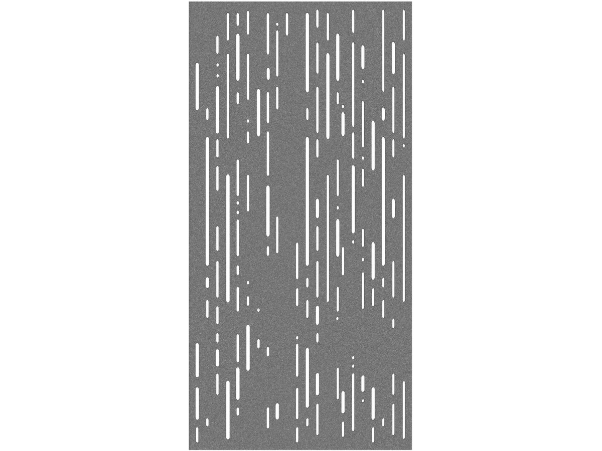 SUONO Cloison XL 120x240x1.2cm 1211.X12.3802 CURTAIN, LINES, gris 2 pcs. (7640439763508)