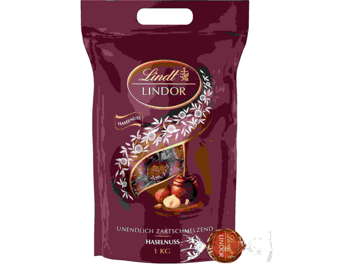 LINDT Lindor Palloni 639036 Nocciola 1000g (4000539901584)