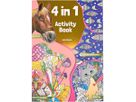 ROOST Livre d'activités colorier A4 B19295 4 in 1 (8711851192951)