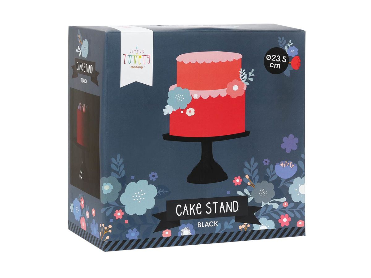 ALLC Cake Stand Small PTCSBL10 noir 23.5x12x23.5cm (8719715000732)