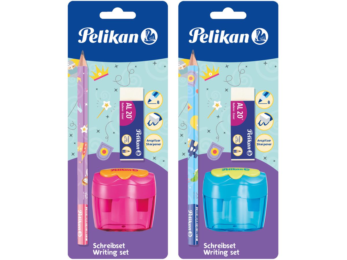 PELIKAN Set de starter crayon Jumbo 807432 gomme, taille-crayon, crayon (4012700807434)