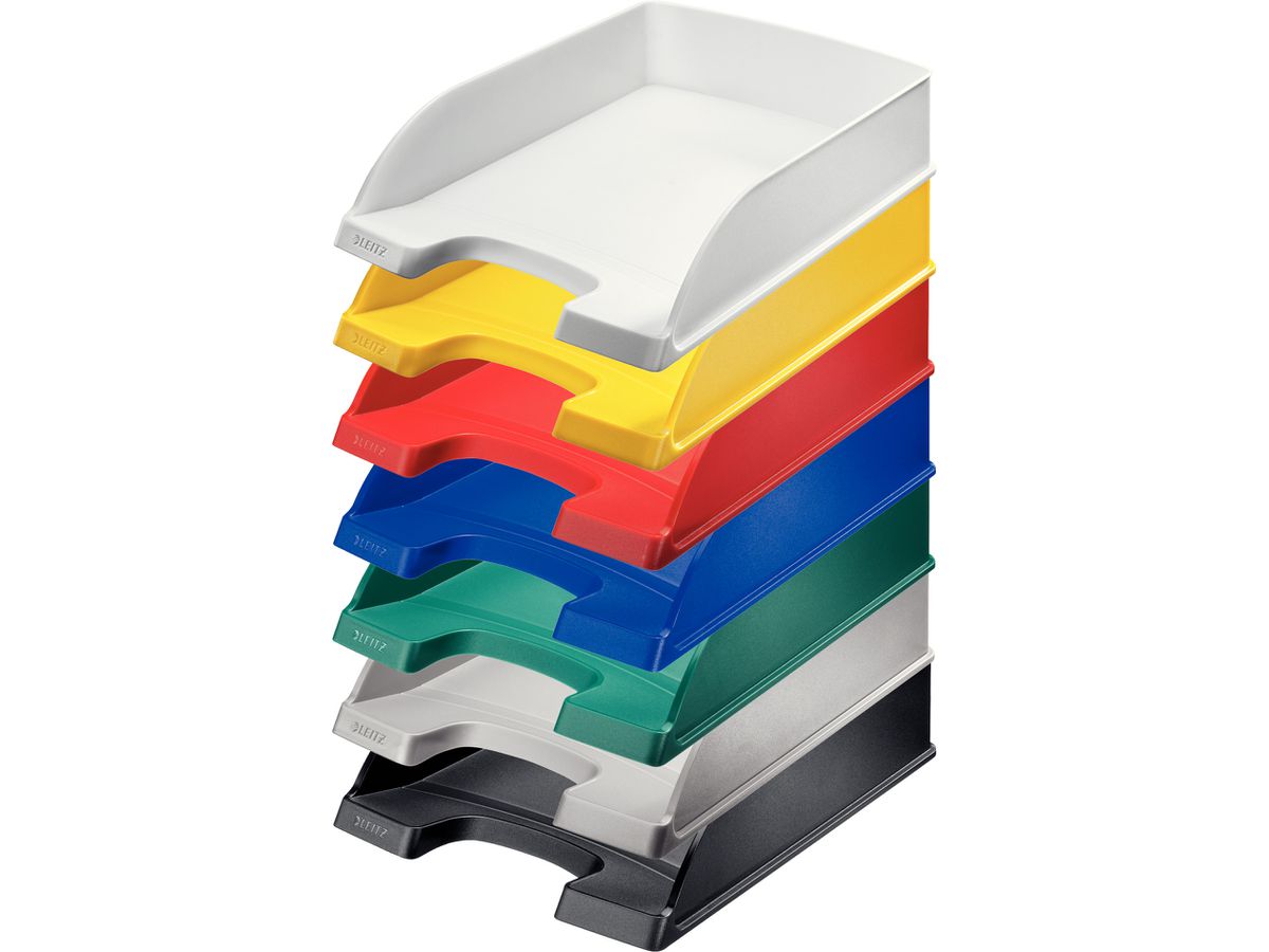 LEITZ Briefkorb Plus A4 52270084 silber (4002432374885)