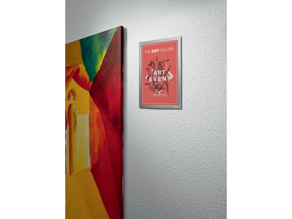 DURABLE Duraframe Wallpaper A4 484323 argento (4005546992495)