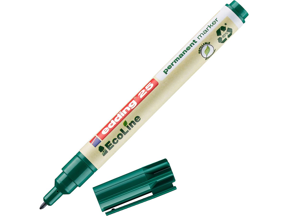 EDDING Permanent Marker 25 EcoLIne 25-4 grün (4004764971657)