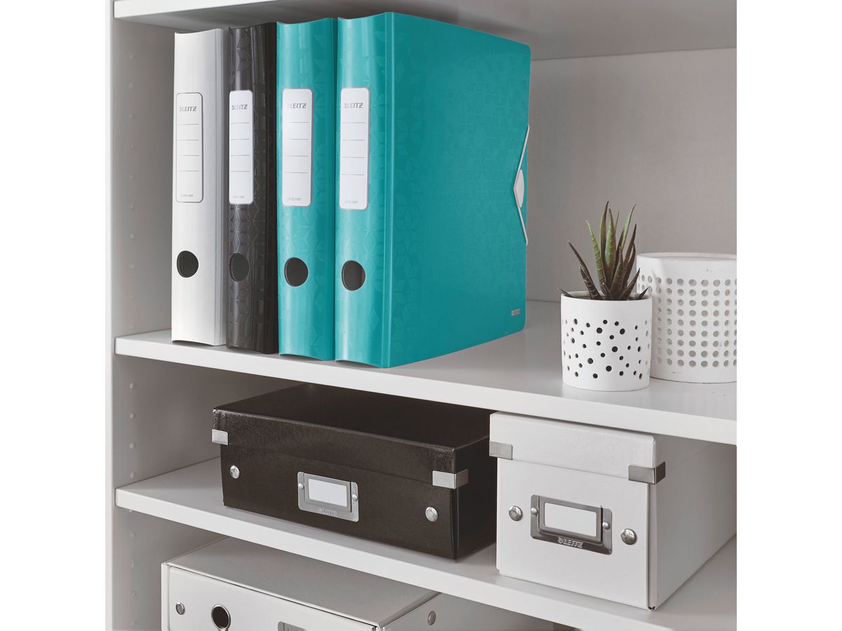 LEITZ Raccoglit. WOW Active 6.5cm 11070051 ice blue A4 (4002432105359)