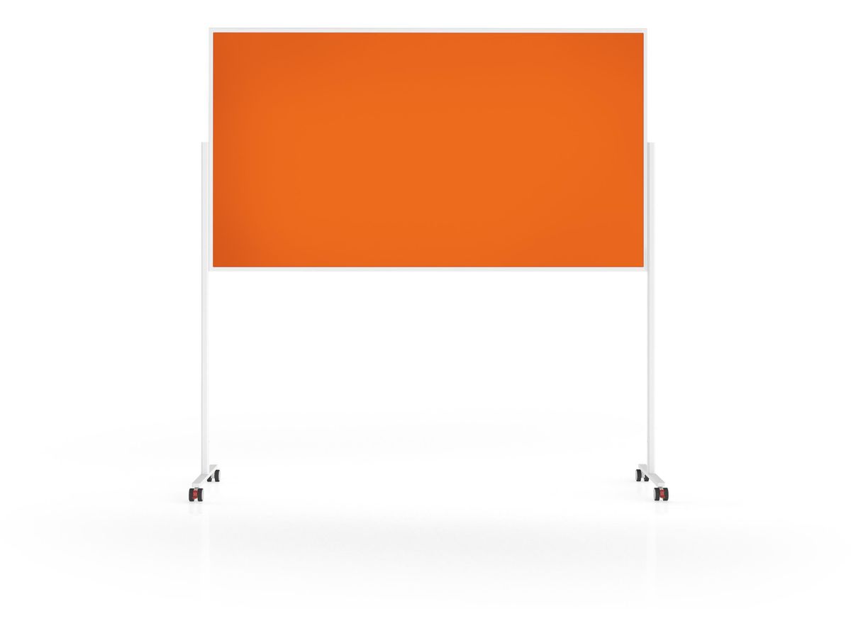 MAGNETOPLAN Design Tableau de Présent. VP 1181144 feutre, orange 1000x1800mm (4013695062563)