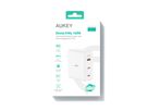 AUKEY OmniaMix II 140W GaN PD PA-B7O WH 3-Port, Wall charger White (0689323785797)