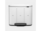BRABANTIA Treteimer BO 121005 3x11 L weiss (8710755121005)