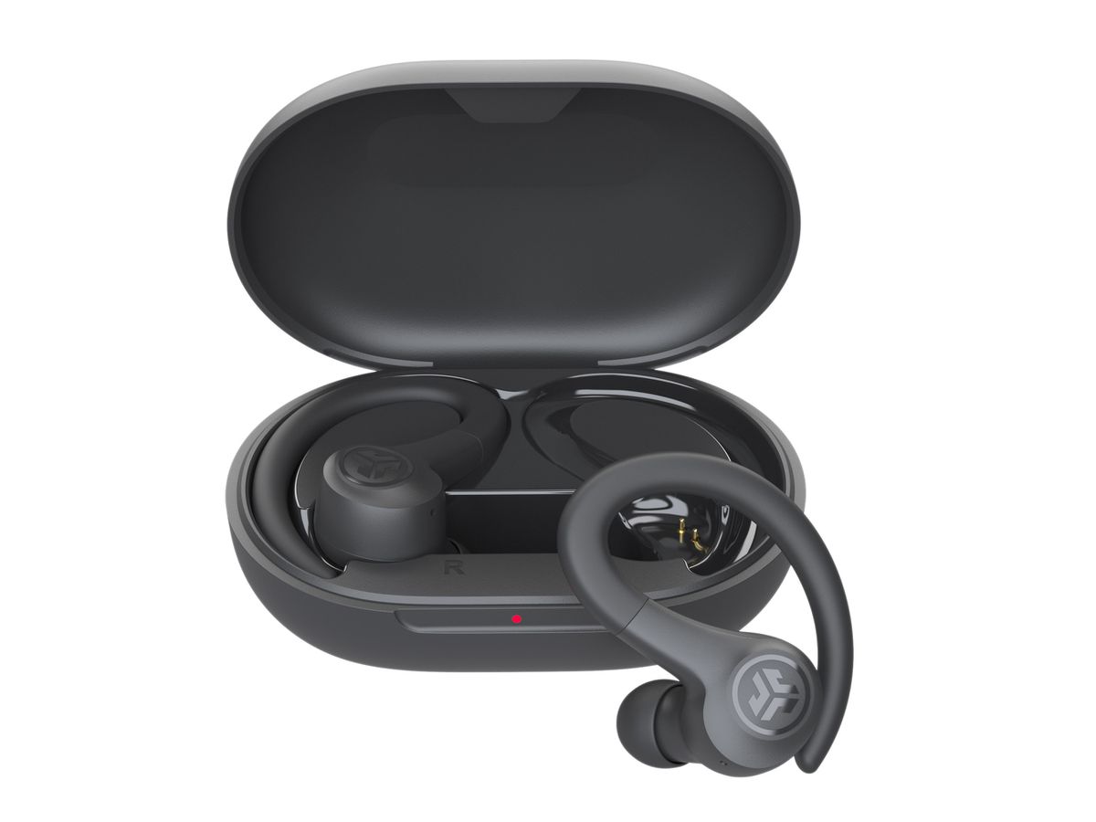 JLAB Go Sport+ Earbuds IEUEBGAIRSPRTRBLK124 True Wireless, Graphite (0812887017404)
