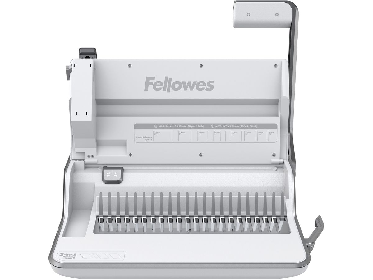 FELLOWES App.reliure Lyra 3-in-1 A4 5603101 blanc (0043859760411)