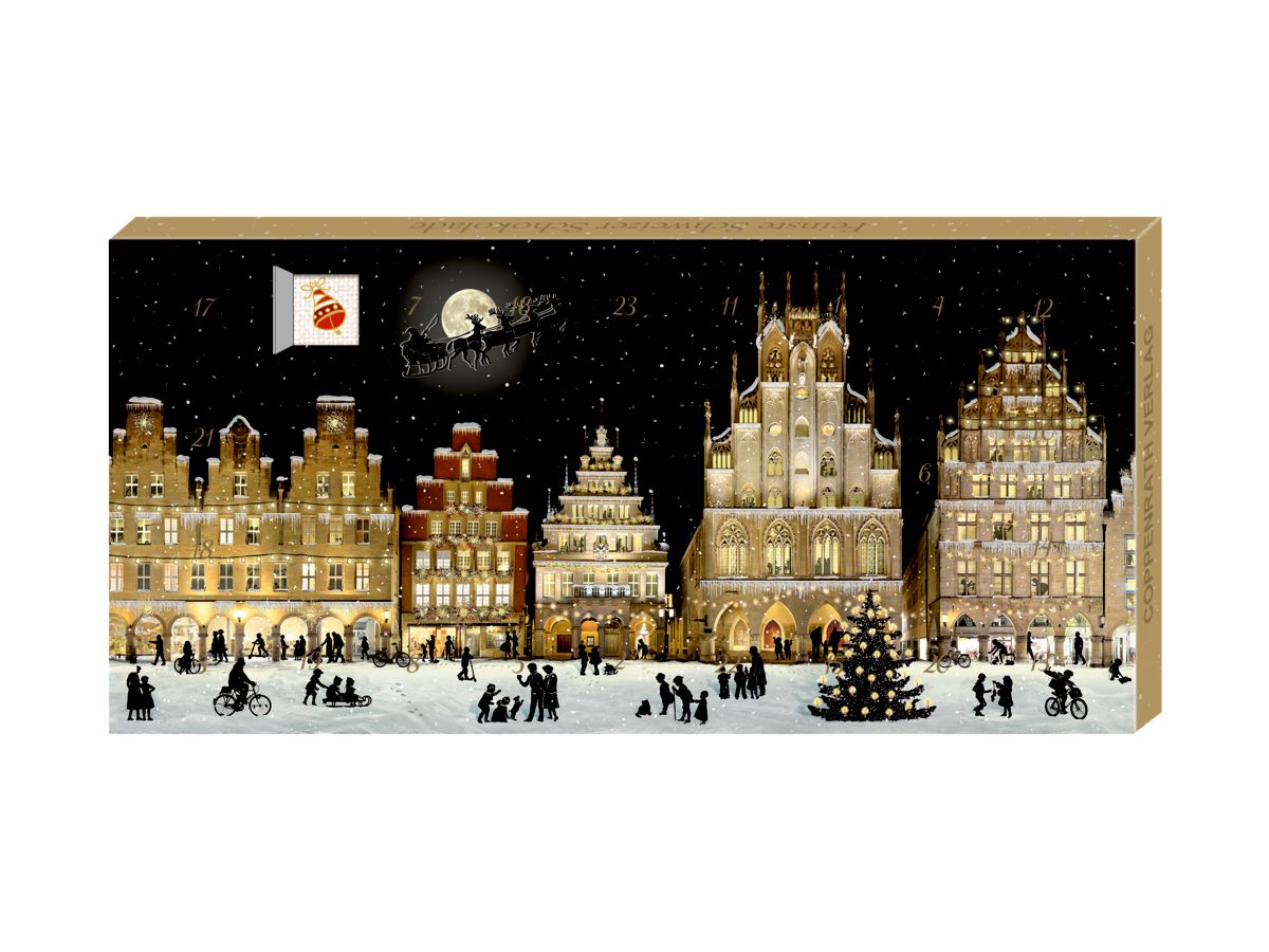 COPPENRATH Calendrier de l'avent chocola 95316 Panorama de la ville de Noël (4050003953168)