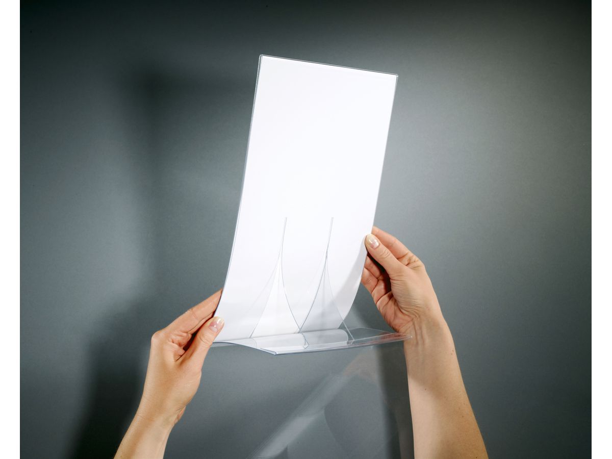 SIGEL Tischaufsteller Classic A4 TA 160 210x300x110mm 2 Stück (4004360980817)