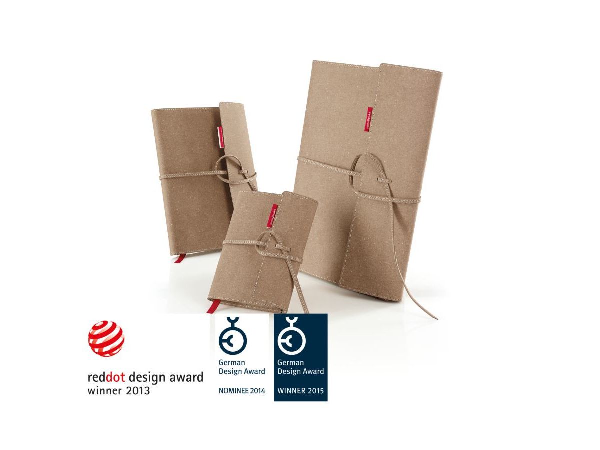 TRANSOTYPE senseBook FLAP A6 75010601 rigato, S, 135 fogli beige (8716329071288)