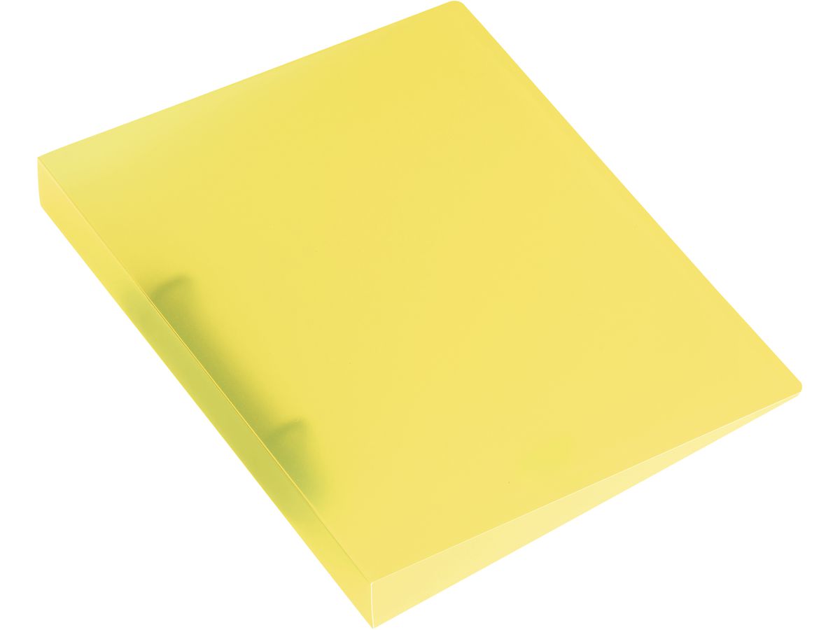 KOLMA Classeur à anneaux Easy A5 02.801.11 jaune, 2 anneaux, 3cm (7611967020814)