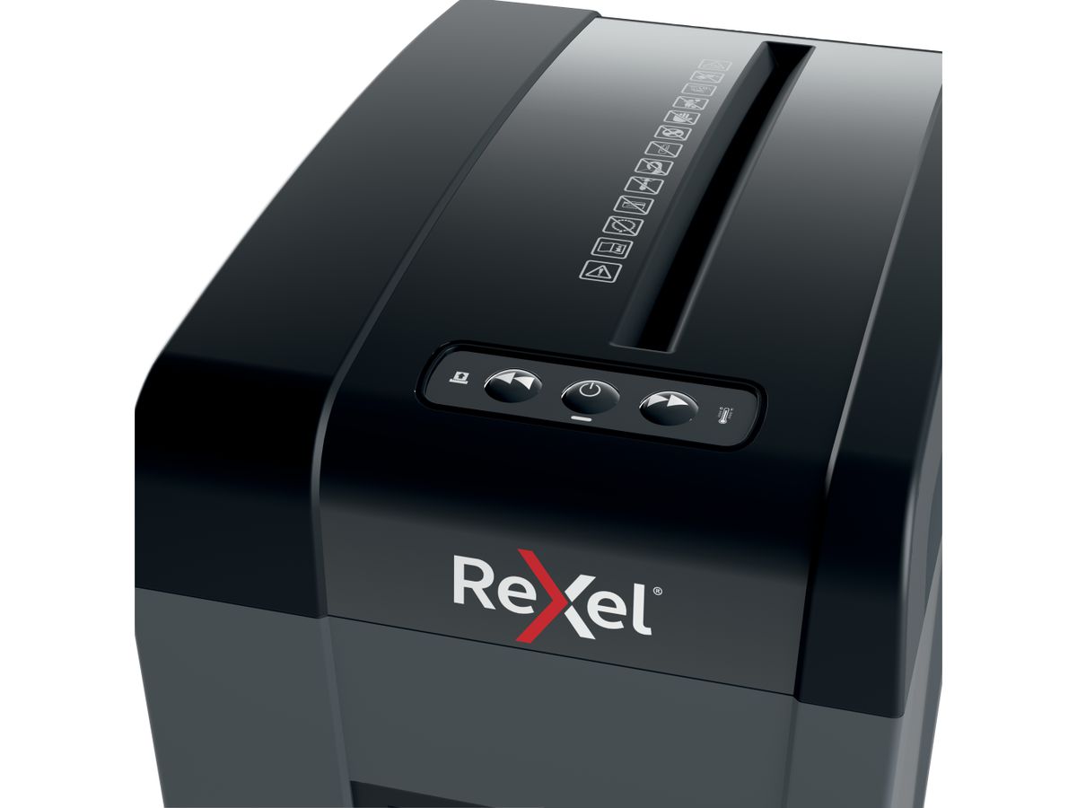 REXEL Aktenvernichter Secure 2020127EU X10-SL, P-4, 18lt (5028252615310)
