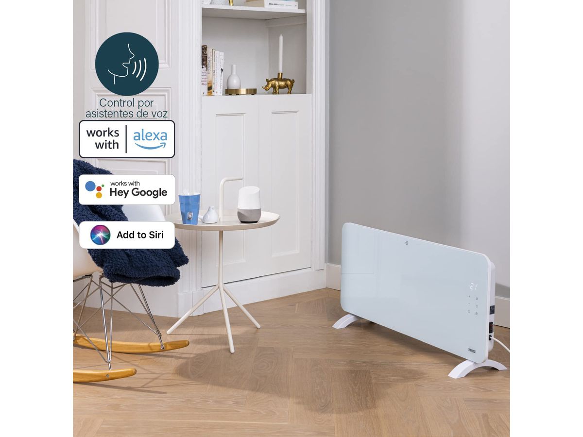 PRINCESS Chauffage par convecteur 342001.01.1 blanc, 2000W (8712836971929)