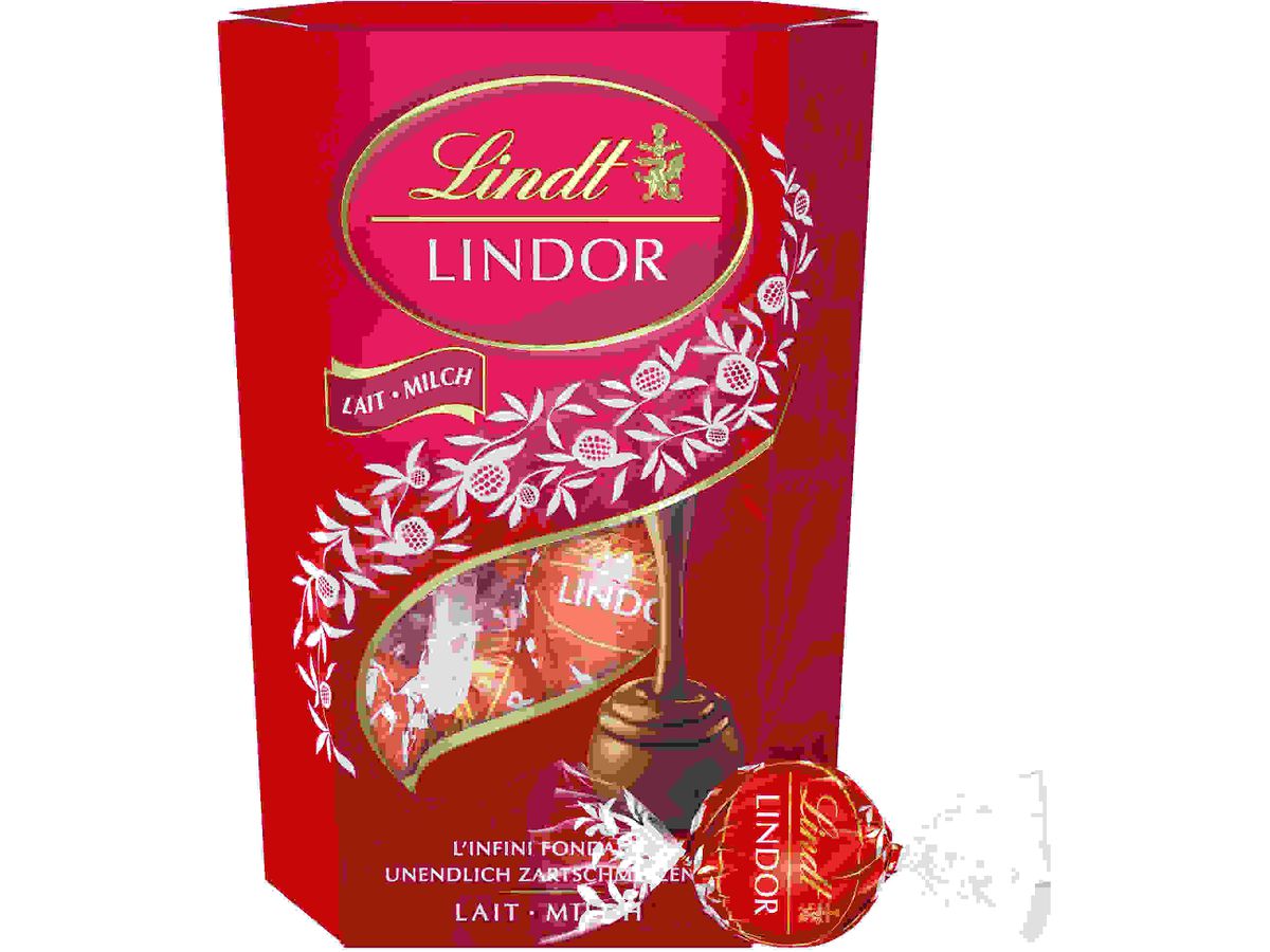 LINDT Lindor Pralinés Lait 659468 75g (8003340094687)