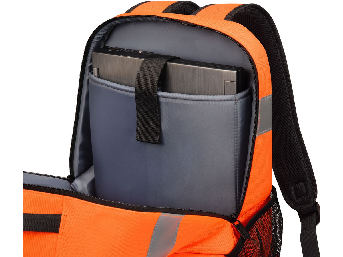 DICOTA Backpack HI-VIS Base P20471-18 24 litre Orange (7640239421561)