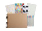 EXACOMPTA SetScrapbooking 32x22cm 16802E marron Kraft 70 pagine (3130630168027)