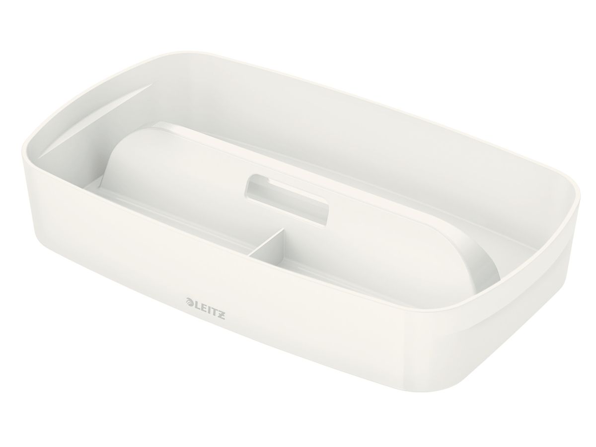 LEITZ MyBox Organizer S 53230001 poignée, blanc (4002432116638)