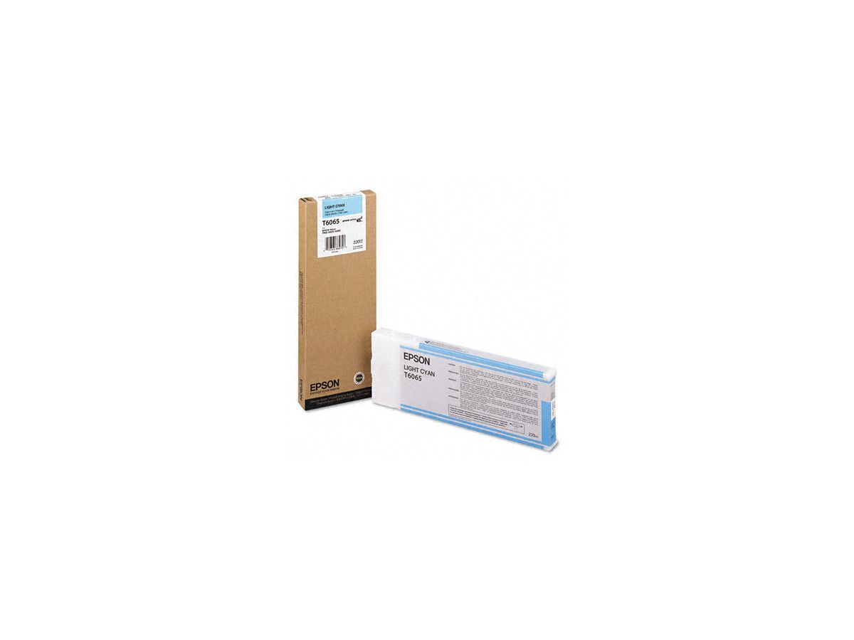 EPSON Cartouche d'encre light cyan T606500 Stylus Pro 4880 220ml (0010343864757)