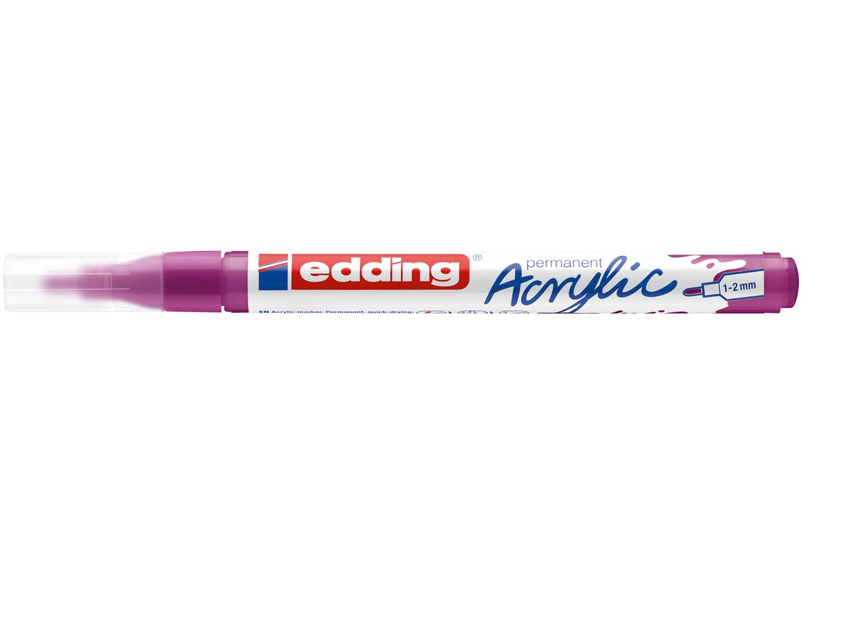 EDDING Acrylmarker 5300 1-2mm 5300-910 berry (4057305027764)