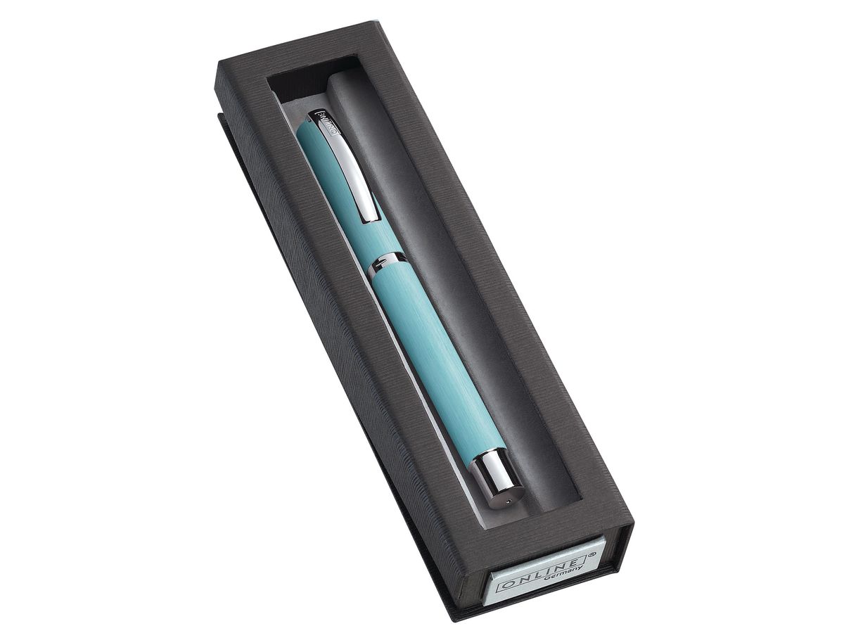 ONLINE Stylo plume Set Vision 0.5mm 36638 Turquoise (4014421366382)