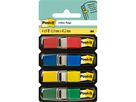 POST-IT Index schmal 11.9x43.2mm 683-4 4-farbig ass./4x35 Blatt (0021200508769)