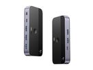 UGREEN 2x4 Sharing Switch Box 15705 USB 3.0 for 2PC's,Black (6941876217052)