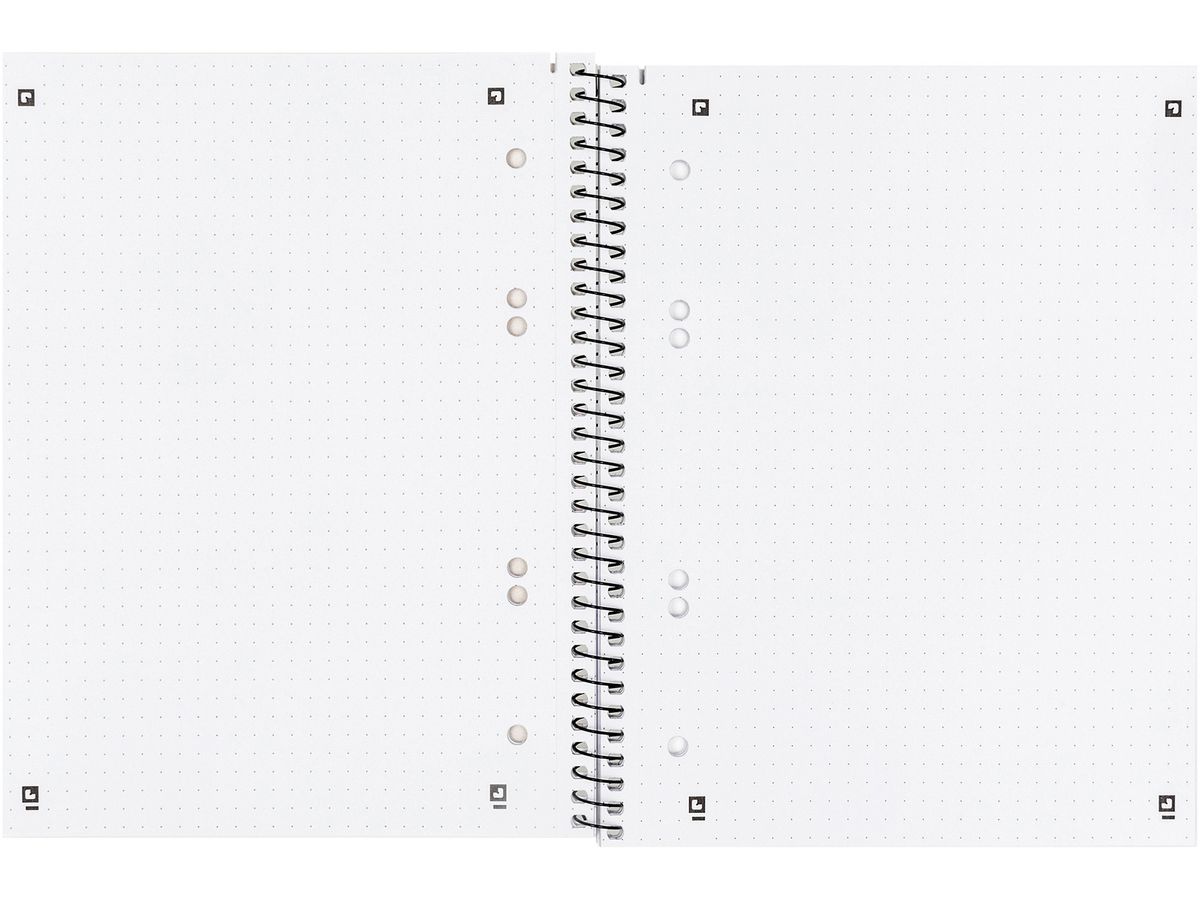 OXFORD Collegeblock SCRIBZEE A5+ 400132392 dotted, grünblau 80 Blatt (4006144022485)