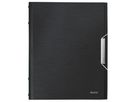 LEITZ Dossier archivio 260x320x17mm 39960094 satin nero 12 scomp. (4002432108381)