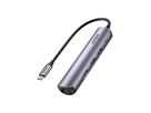 UGREEN USB-C Hub 5in1, Silver (BB) 10919 HDMI,RJ45,2xUSB-A,USB-C PD (6957303819195)