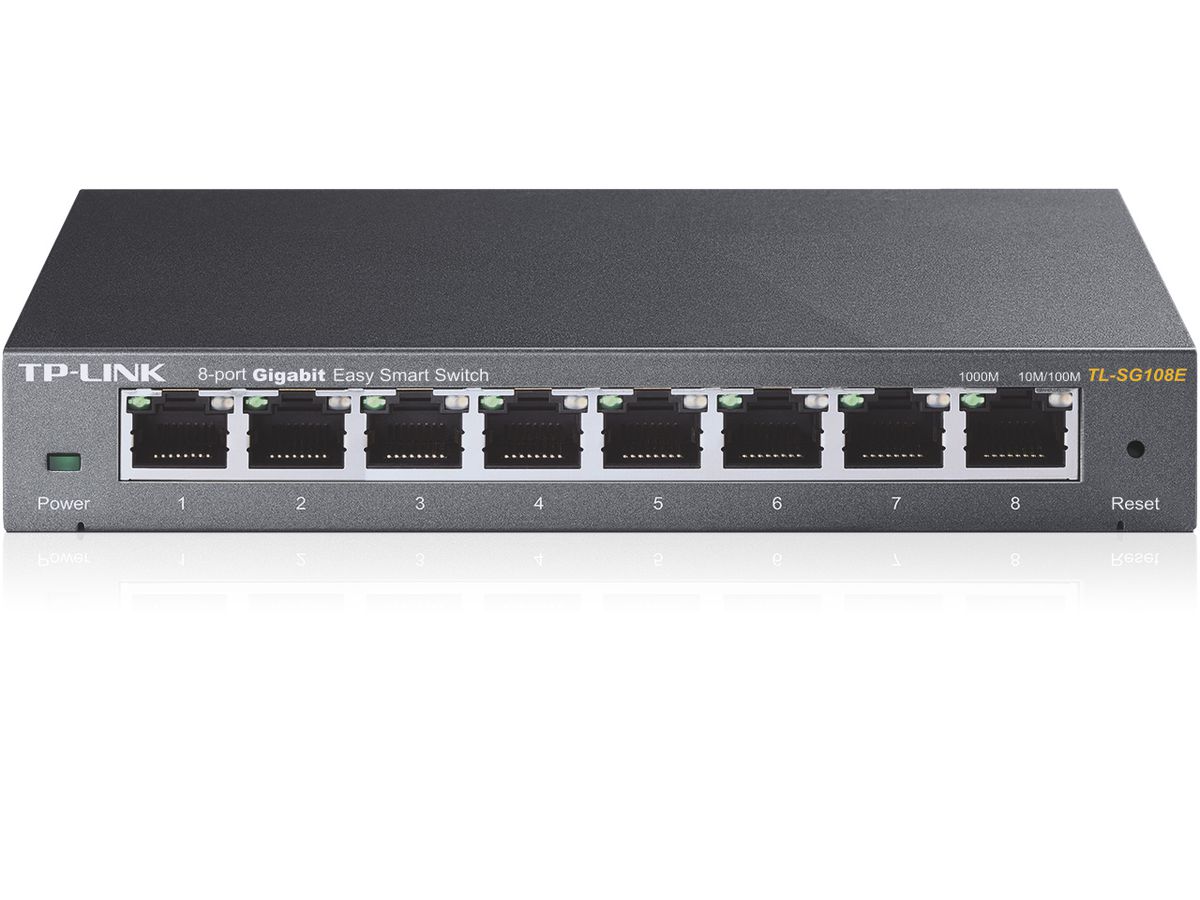 TP-LINK 8-Port Gigabit Smart Switch TLSG108E (6935364021856)