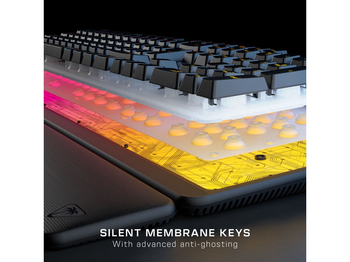 TURTLE BEACH Magma RGB Membrane Keyboard TBK-1004-02-CH CH-Layout (0731855210237)