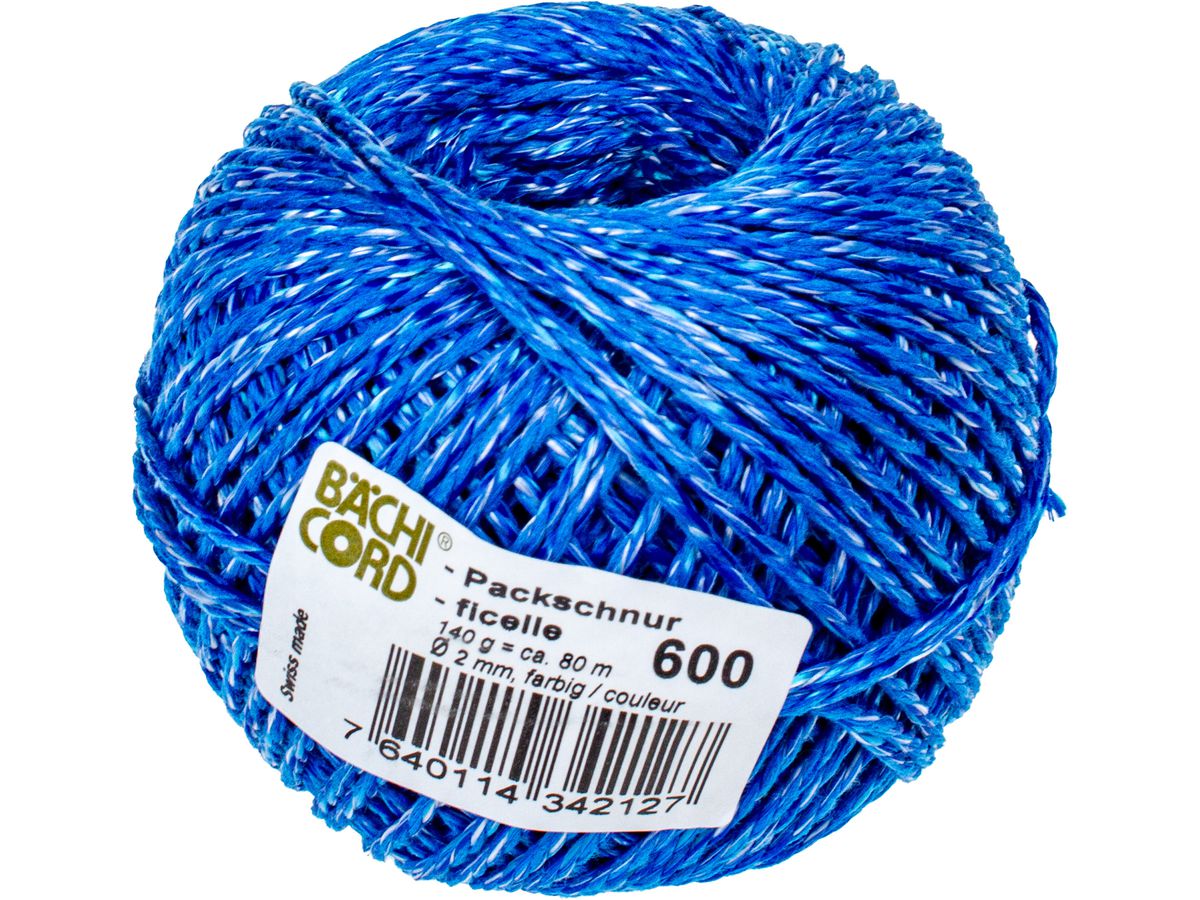 BAECHI Packschnur 130.06015 80m, 2mm 30 Stück (7640114342134)