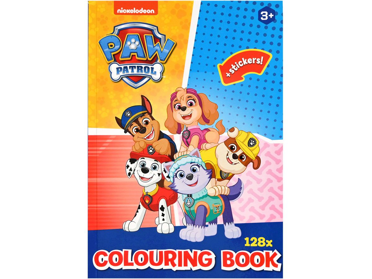 ROOST Livre d'activités et dessin B1130 avec Paw Patrol Stickers (8711851113000)