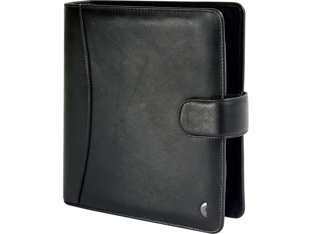 CHRONOPLAN Standard Compact 50172Z.26 cuir de vache pleine noir A5 (4004182501726)