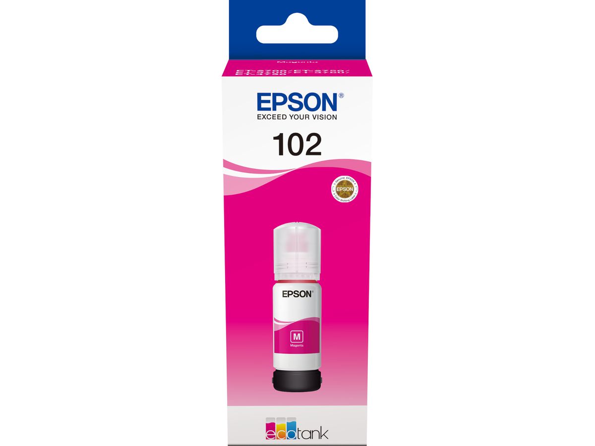 EPSON Tintenbehälter 102 magenta T03R340 EcoTank ET-2700 6000 Seiten (8715946643366)