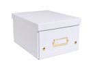 EXACOMPTA Aufbewahrungsbox Neo Deco A5+ 62258E weiss 20x26x15cm (3130630622581)