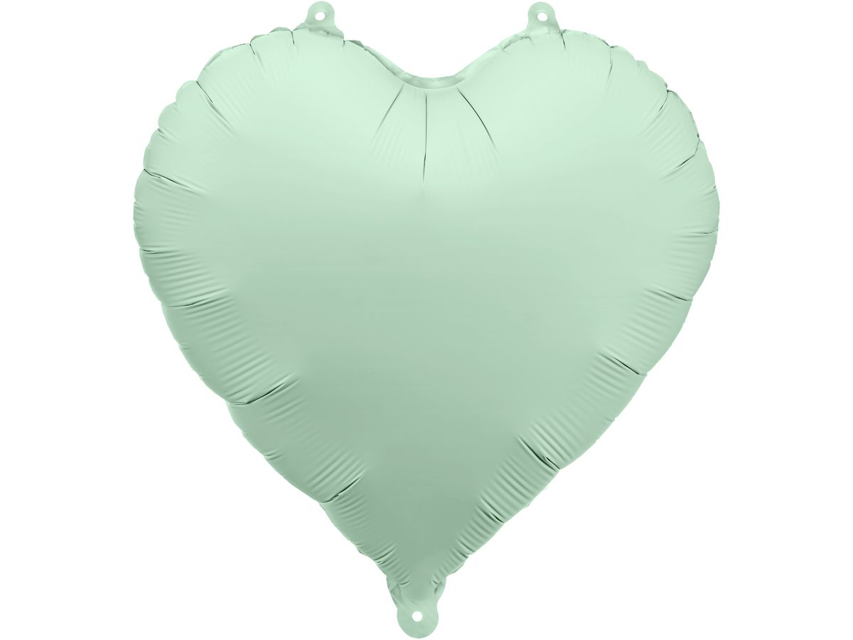 PARTYDECO Ballon en plastique 35cm FB9T-012 Cur vert clair (5904555075832)