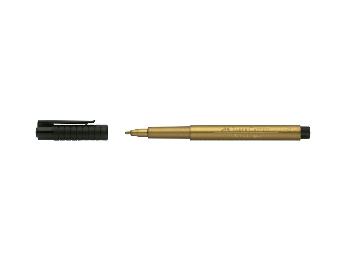 FABER-CASTELL Pitt Artist Pen 1,5mm 167350 gold (4005401673507)