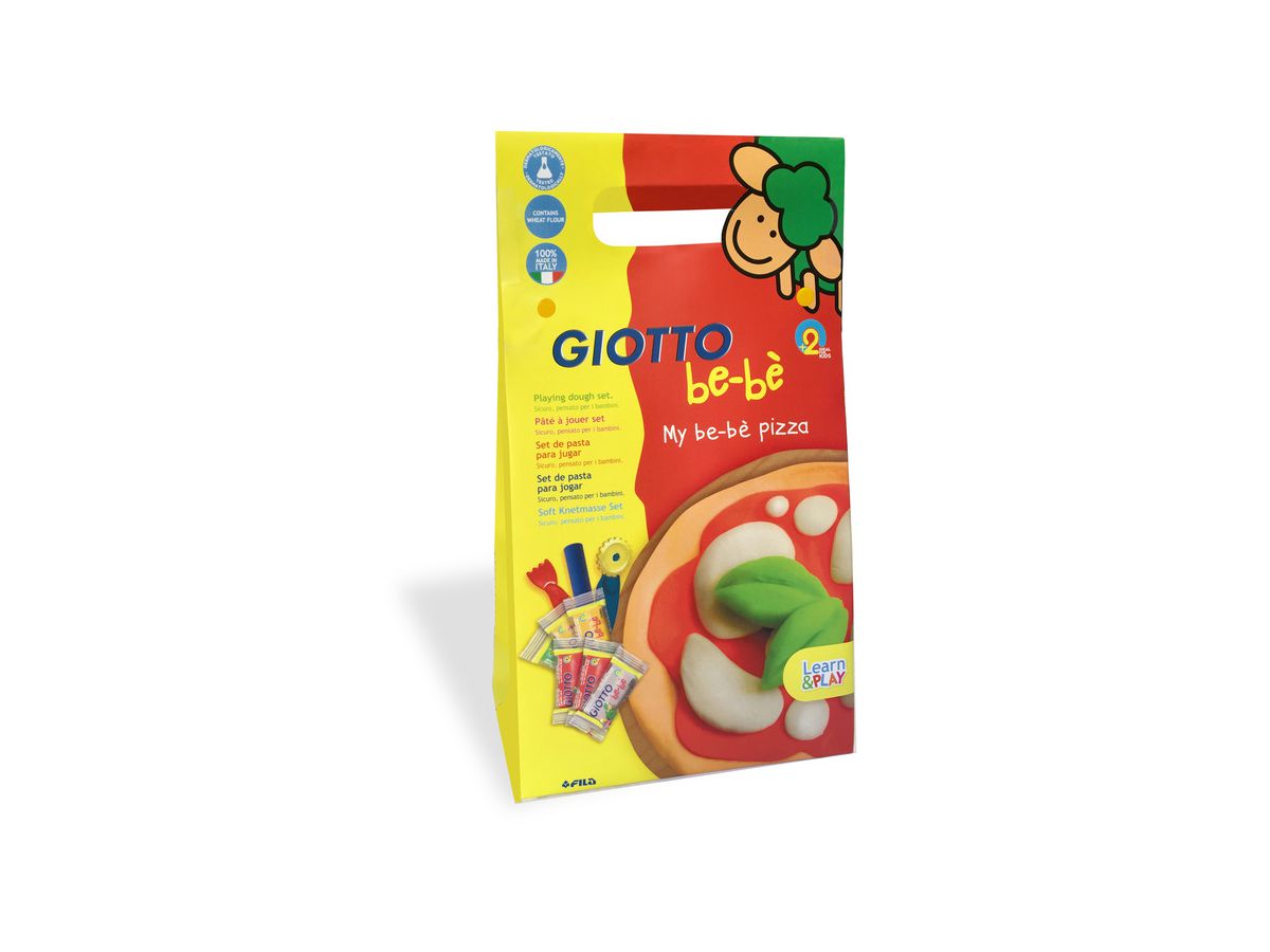 GIOTTO Plastilina set pizza 468400 12 pezzi (8000825009242)