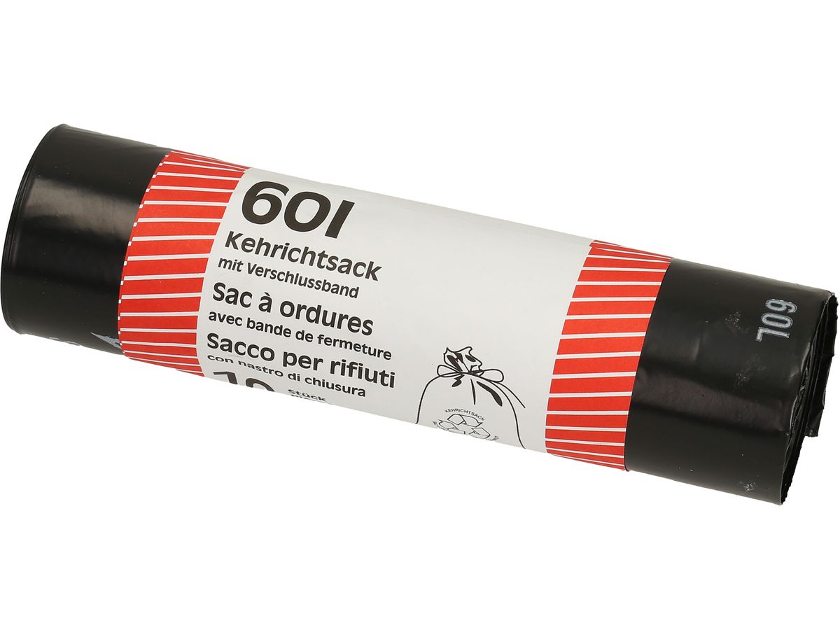FLEXIPLAST Kehrichtsack 1058 60lt Rolle (7640113790585)