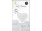 I AM CREATIVE Ballons Herz 27cm 1000-1074 weiss 6 Stück (7611983247004)