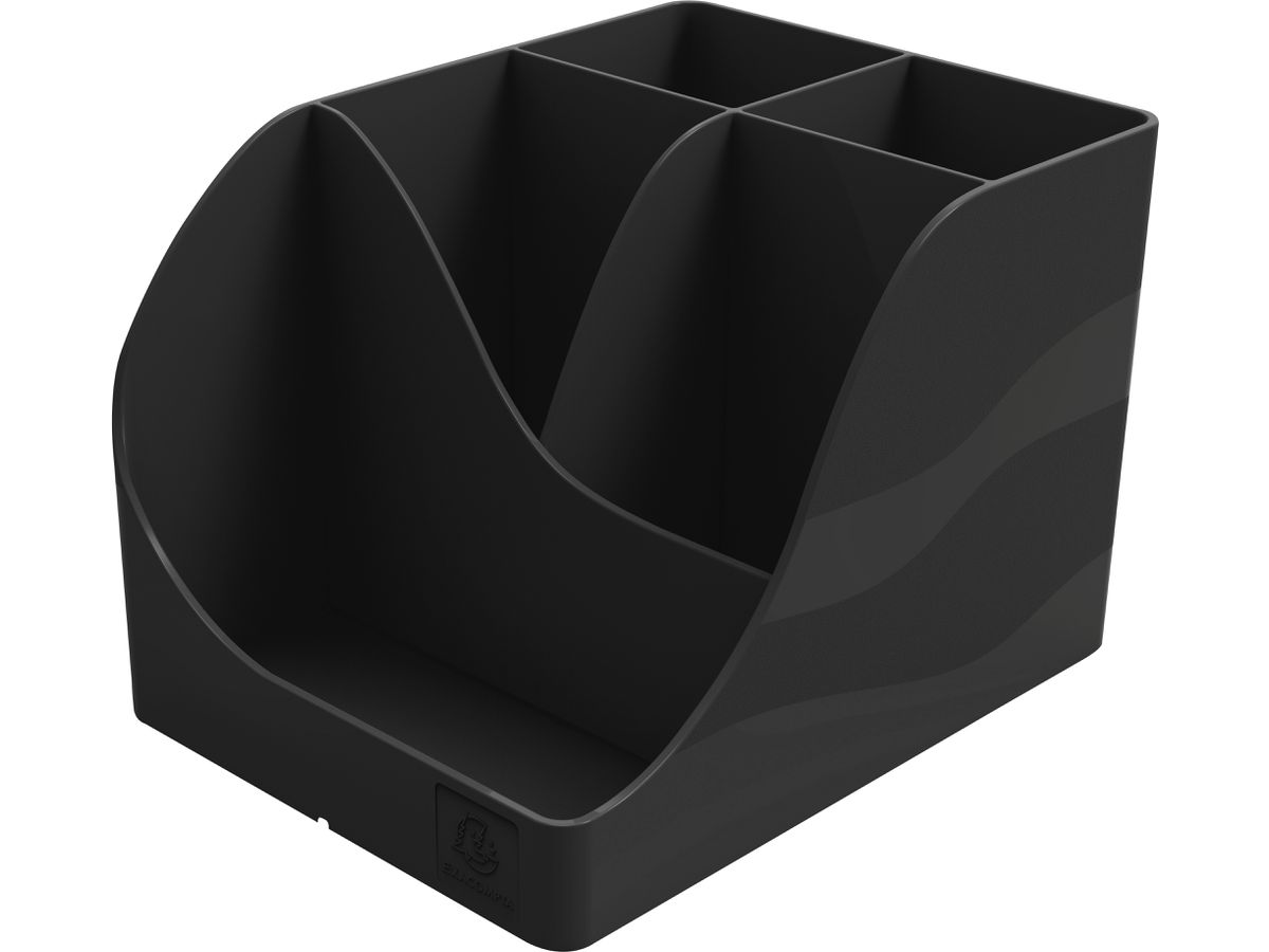 EXACOMPTA Astuccio Neo Deco 69514D nero 5 scomparti (9002493695146)